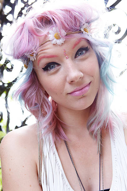 istock Flower Hippy Girl 175185572