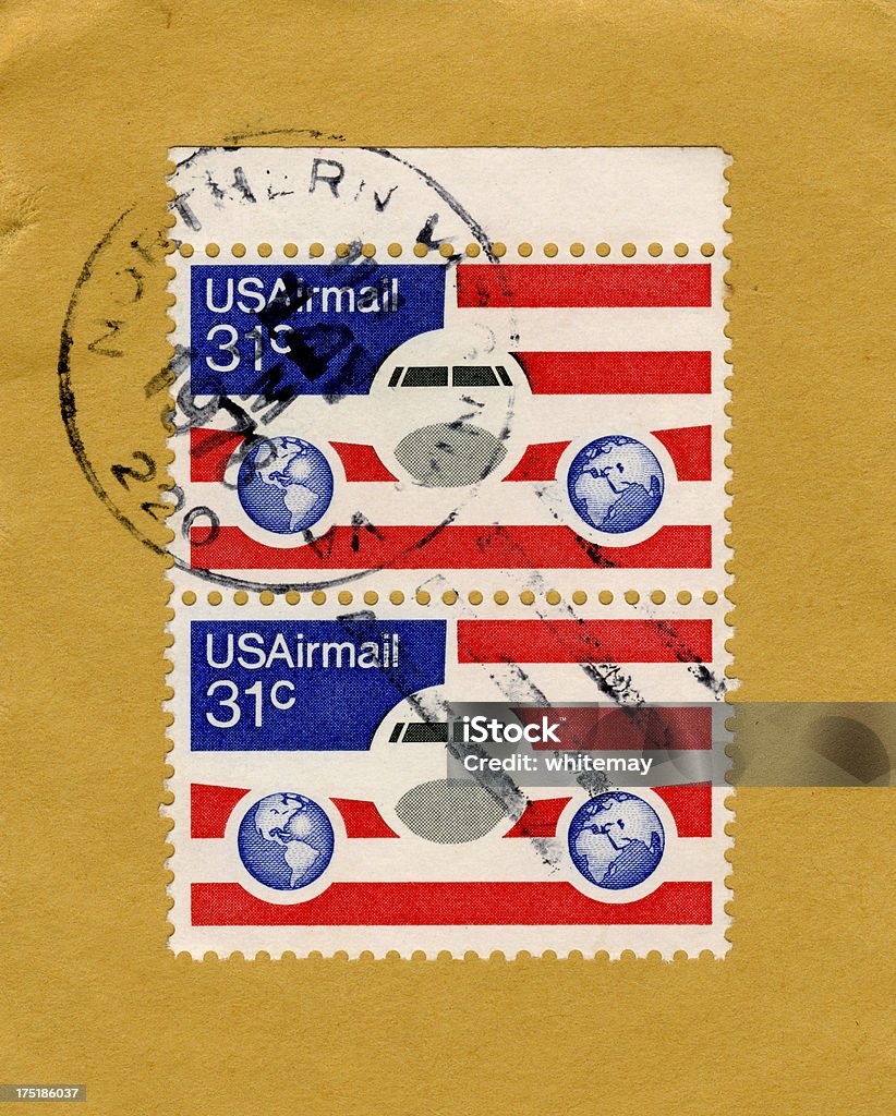 Gli Stati Uniti francobolli postali, 1978 - Foto stock royalty-free di 1970-1979