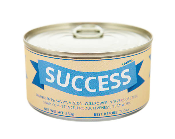 istock Concept of success. Tin can. 175187208
