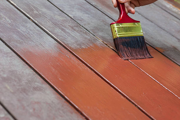 istock Wood Deck Painting, Refinishing 175187230