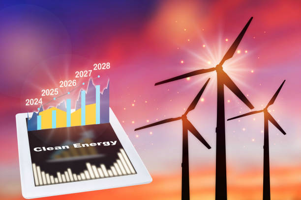 istock Clean energy concept and return investment idea 1751876100