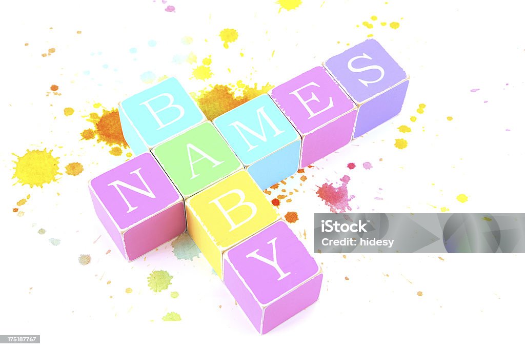 Nomes de bebê - Foto de stock de Bebê royalty-free