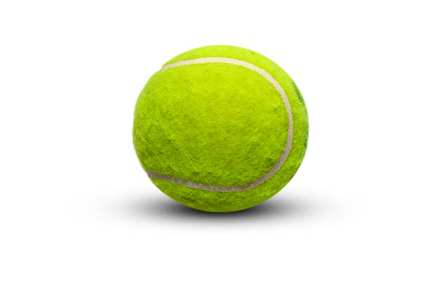 istock Tennis ball isolated on white background 1751877859