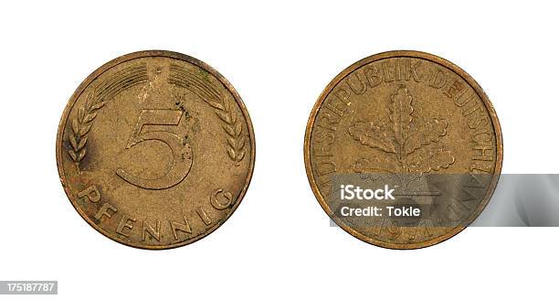 5münze Pfennig Deutschland 1971 Stockfoto und mehr Bilder von 1971 - 1971, Altertümlich, Antiquität