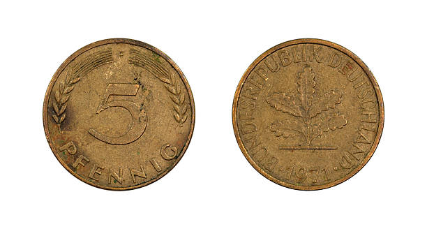 istock 5-Pfennig-Coin, Germany, 1971 175187787