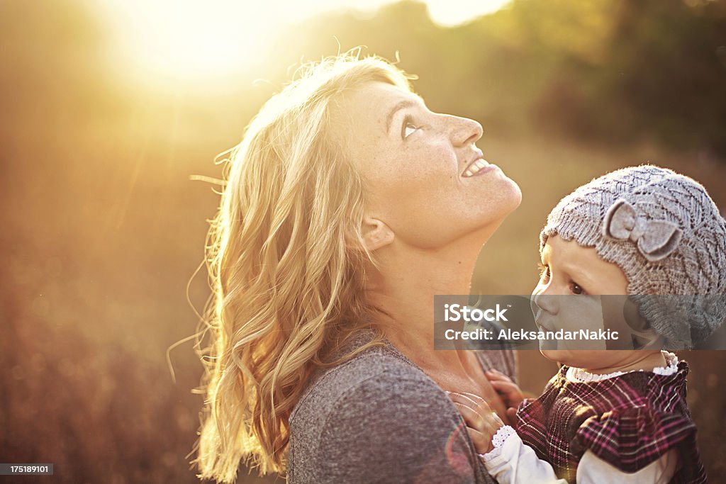 A maternidade - Royalty-free Família Foto de stock