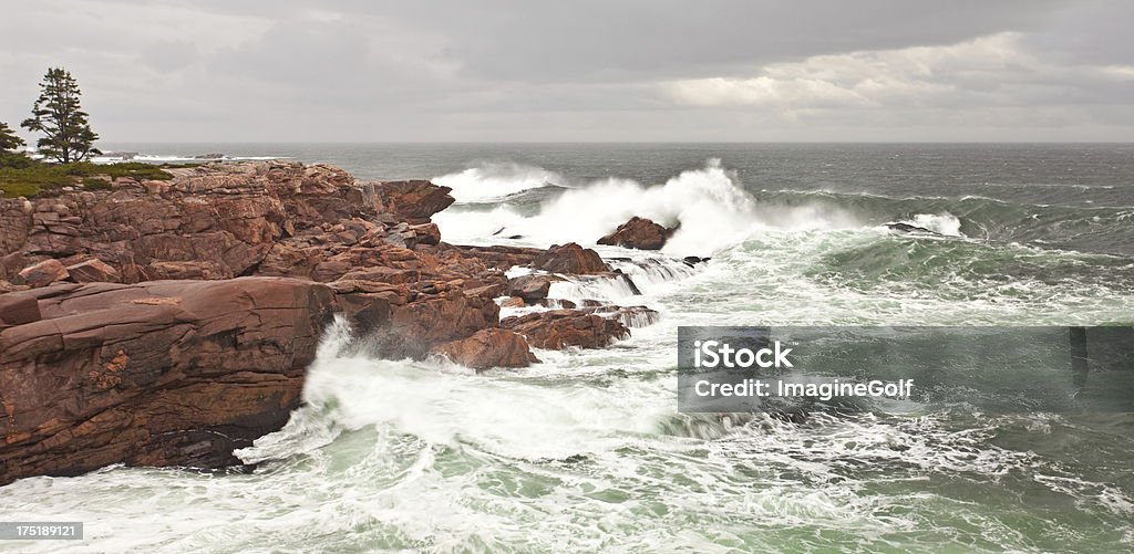 Angry mar - Foto de stock de Arrebentação royalty-free
