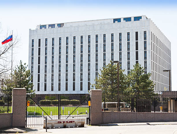 istock Embassy of Russia, Washington DC 175189243