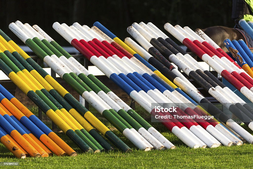 Springreiten - Lizenzfrei Athlet Stock-Foto