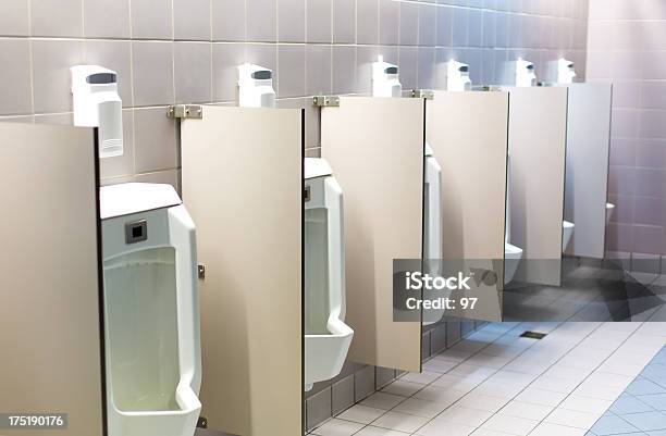 Mens Room Stock Photo - Download Image Now - Adult, Airport, Architectural Feature