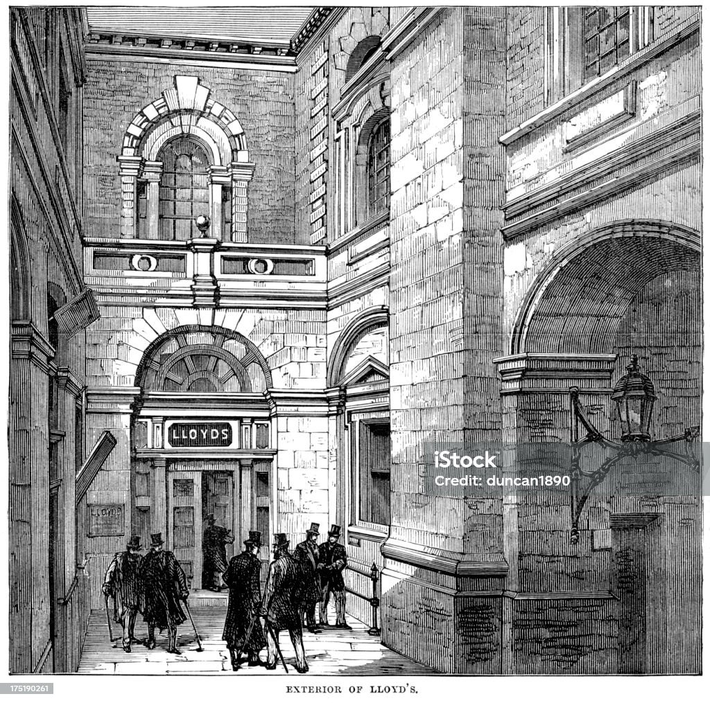 Lloyd's of London - Lizenzfrei Lloyd's of London Stock-Illustration