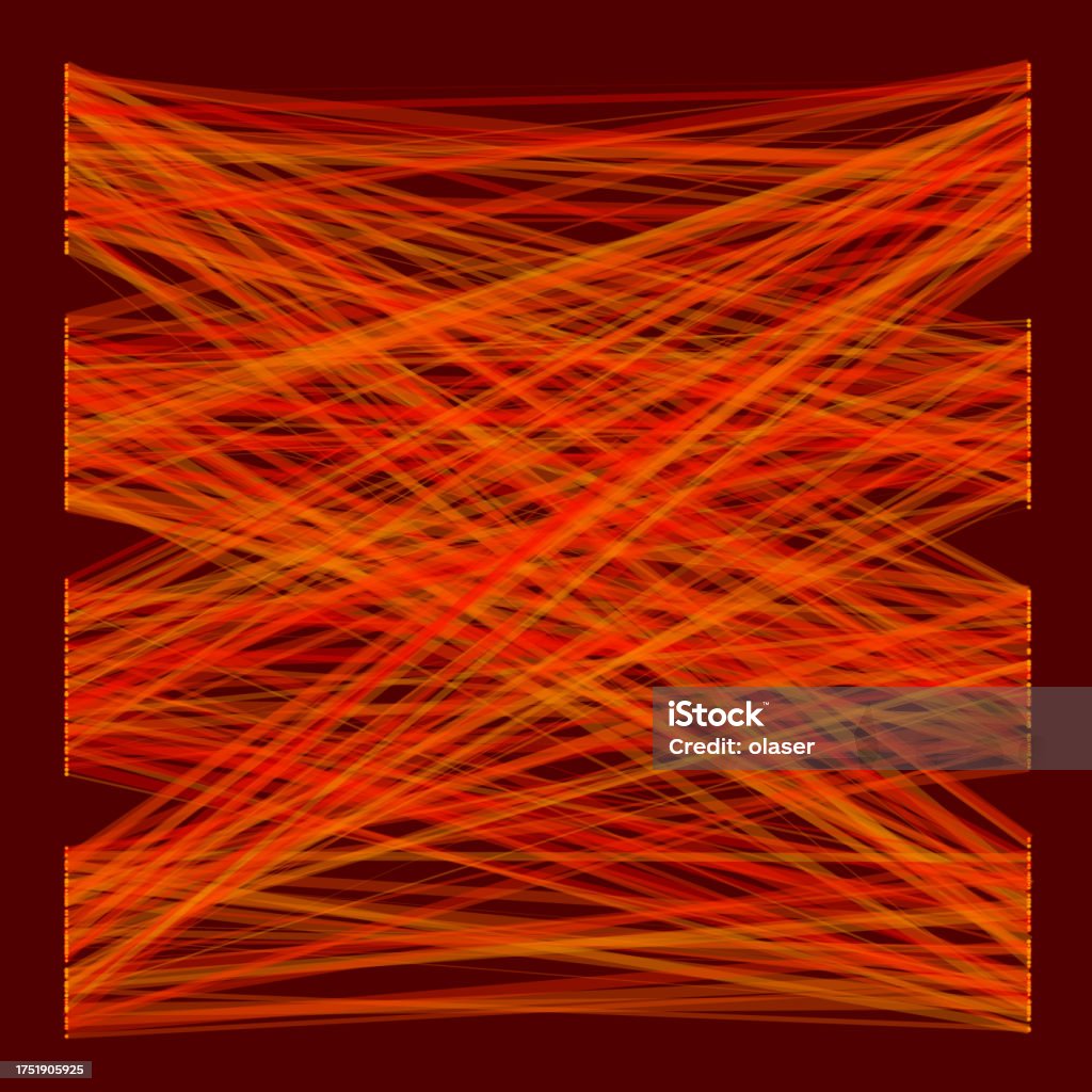 Lineas Rojas Animadas Ilustración de Líneas Rojas Interconectadas Que Forman Patrones ...