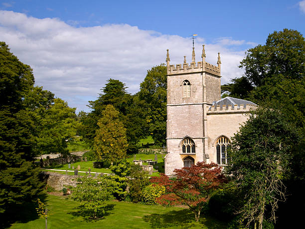 istock Country church 175190595