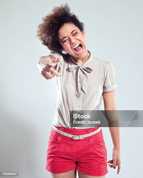 Teenage Rebellion Stock Photo - Download Image Now - 18-19 Years, Pointing, Shouting