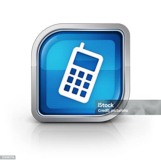 Icono De Comunicación Foto de stock y más banco de imágenes de Aparato de telecomunicación - Aparato de telecomunicación, Azul, Bluetooth