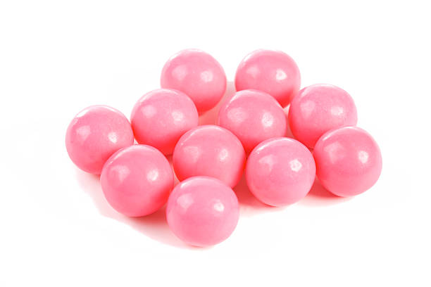 Rosa gumballs - foto stock