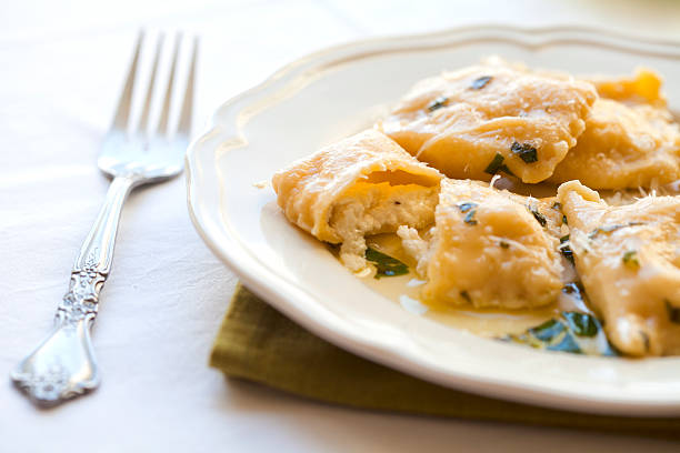 istock Ravioli with Ricotta and Mozzarella Cheese 175192380
