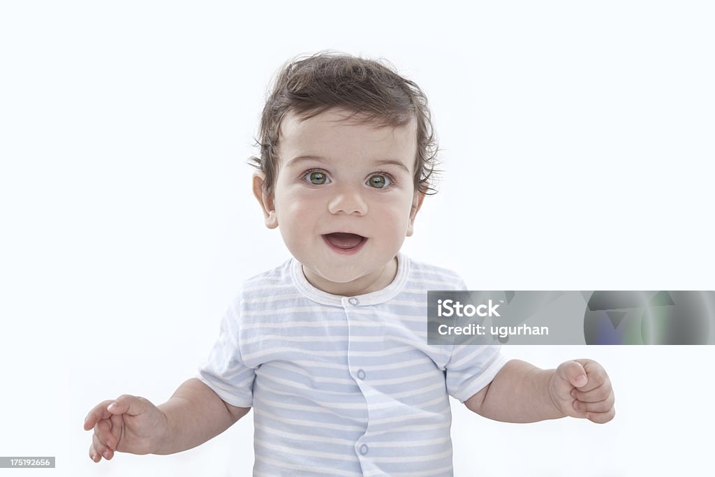 Baby Lächeln - Lizenzfrei 6-11 Monate Stock-Foto