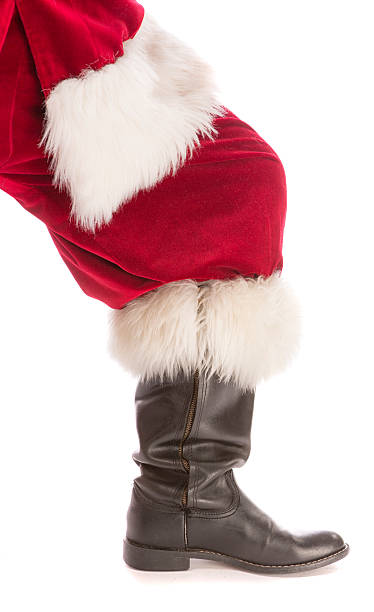 istock pictures of Real Santa Leg 175193095