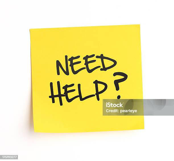 Need Help Stock Photo - Download Image Now - Dependency, Assistance, Help - Single Word