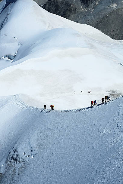 istock Alpinists In the Mont Blanc Massif 175193315