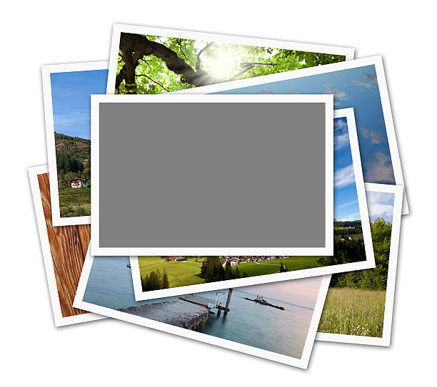 istock stack of nature and holiday photos with empty on top 175193391