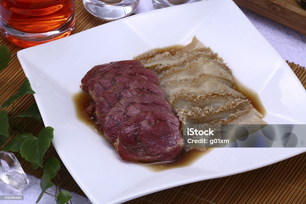 Prato de carne marinada - Foto de stock de Carne royalty-free