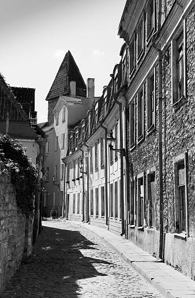 istock Old street in Tallinn 175195823