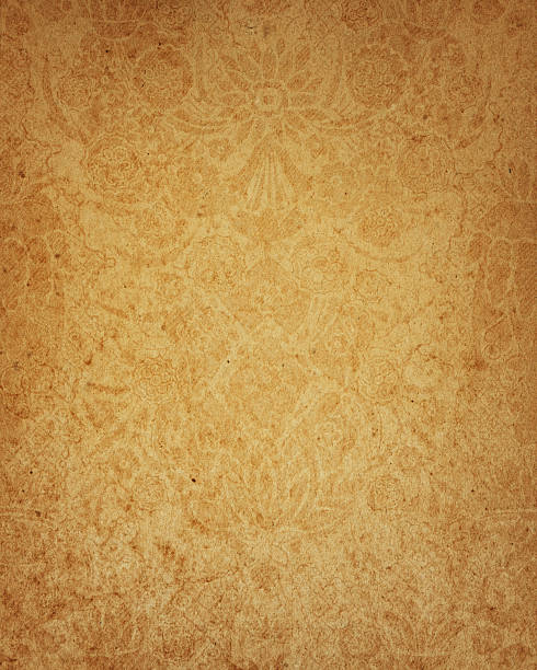 istock 17th Century floral paper design 175196242