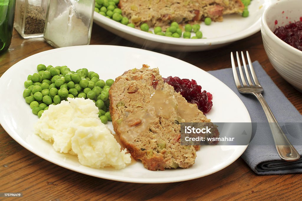 Turquía de pastel de carne - Foto de stock de Pastel de carne - Plato de comida libre de derechos