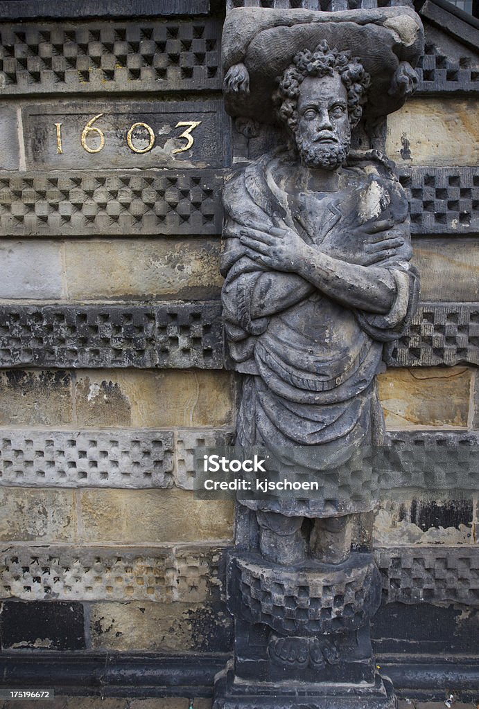 Gouda estatua y Fachada - Foto de stock de Arte cultura y espectáculos libre de derechos