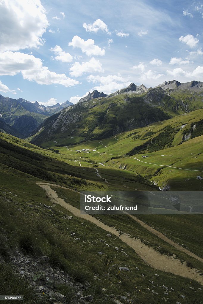Paysage de montagne dans les Alpes françaises - Photo de Alpes européennes libre de droits
