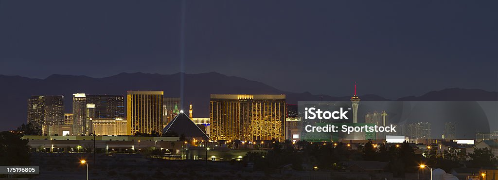 Vista panoramica di Las Vegas, Nevada - Foto stock royalty-free di Las Vegas