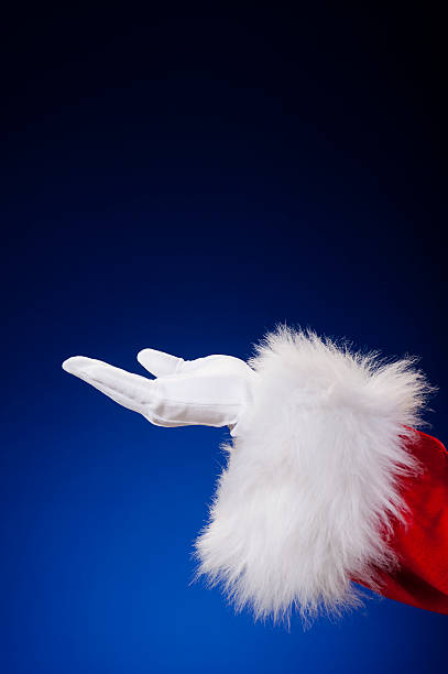 istock Santa Claus's Hand Palm Up 175197037