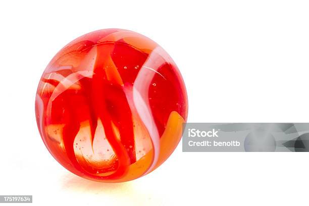 Red Marbles Stock Photo - Download Image Now - Marbles, Red, Toy - iStock