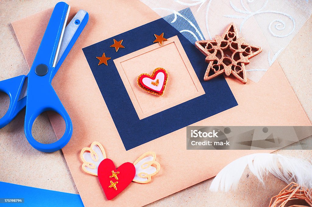 Scrapbooking - Foto de stock de Arte libre de derechos