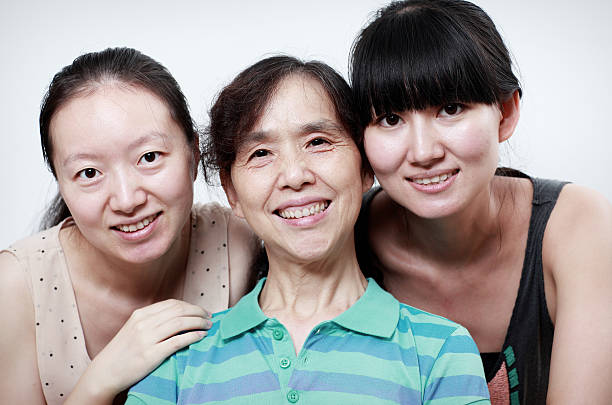 istock Happy Chinese mother and daughter 175198869
