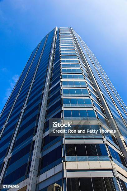 Skyscraper Office Building Stock Photo - Download Image Now - Architecture, Blue, Building Exterior