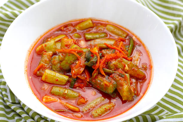 istock Kimchi korea food, cucumber kimchi 1752002466