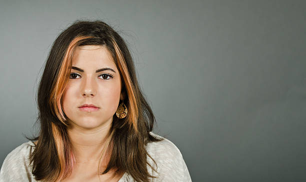 istock Teenage Girl With Blank Face Expression 175200311