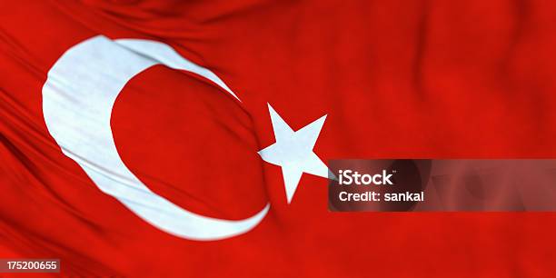 トルコトルコの国旗パノラマに広がるテクスチャ背景 - アジア大陸のストックフォトや画像を多数ご用意 - アジア大陸, イスラム教, イラストレーション