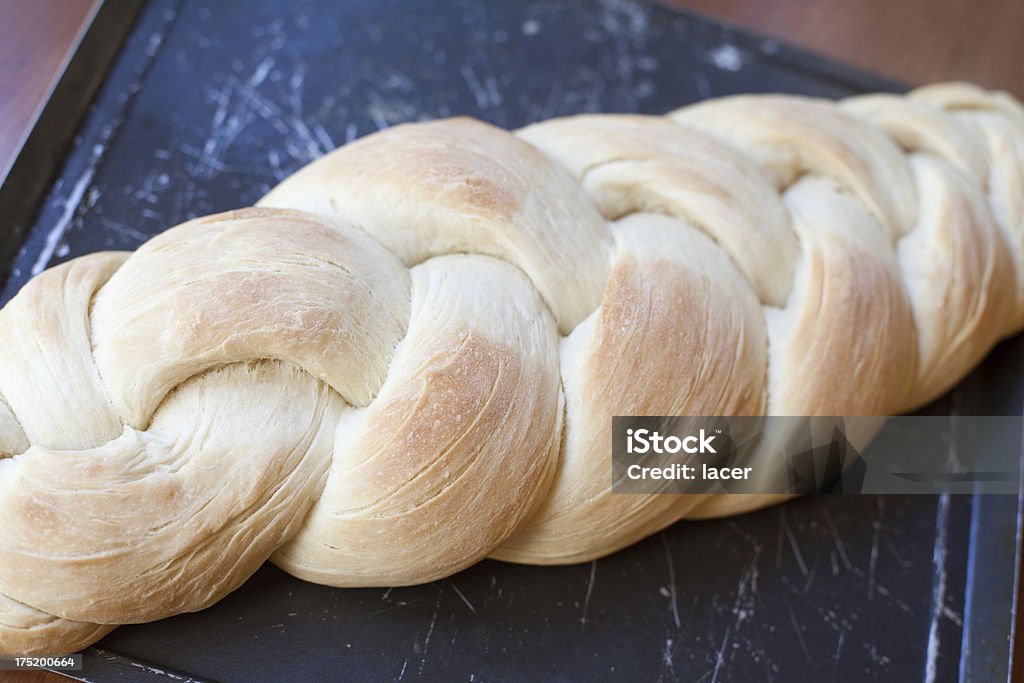 Braided Bread A loaf of braided bread. Appetizer Stock Photo