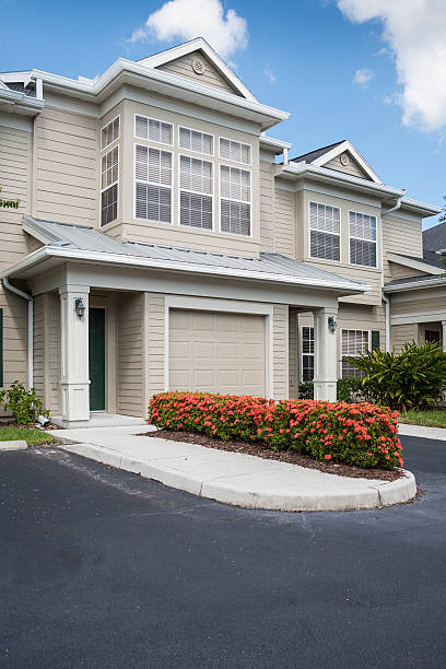 istock New Apartment Building with Garage 175200883