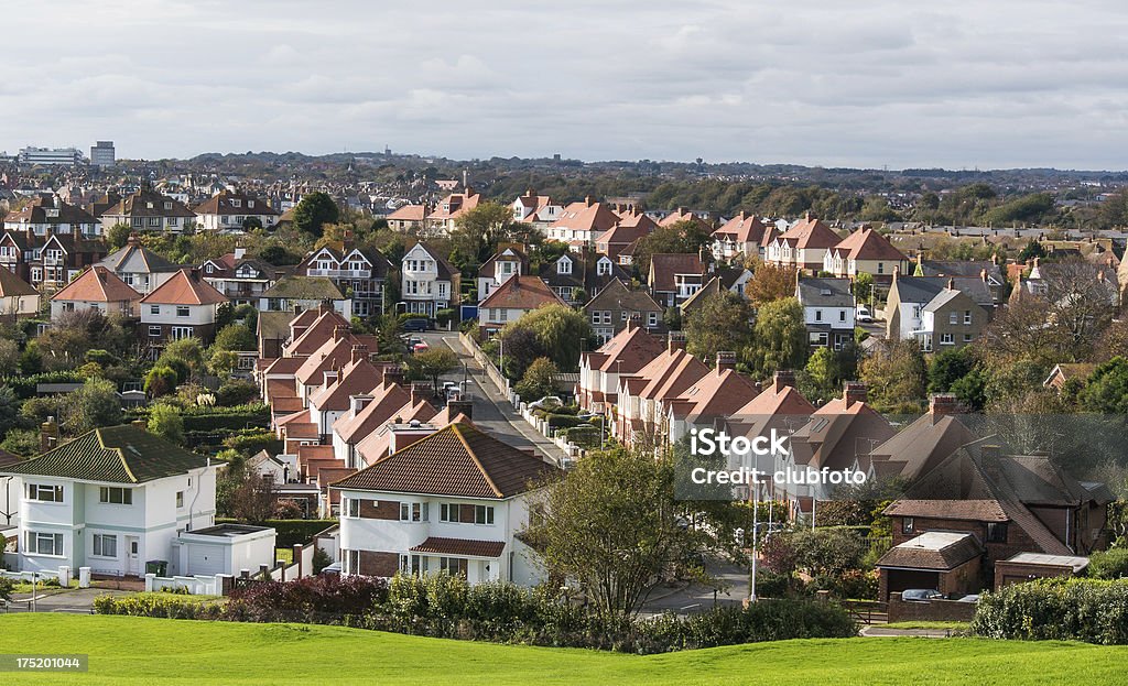 Telhados da cidade - Royalty-free Folkestone Foto de stock
