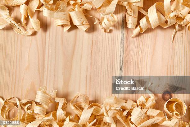 Sawdust Stock Photo - Download Image Now - Sawdust, Carpentry, Table