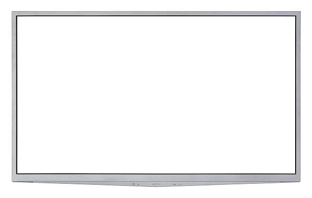 istock fabulous brushed metal wall mounted TV 175201705