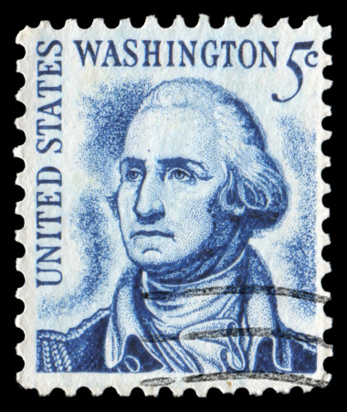 US postage stamp: George Washington