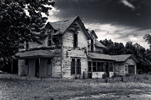 istock Once-beautiful home stands abandoned 175202544