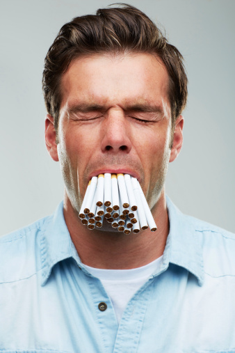 Smokes Else Amount He Smokes In A Day Hard Truths Stock Photo - Download Image Now ...