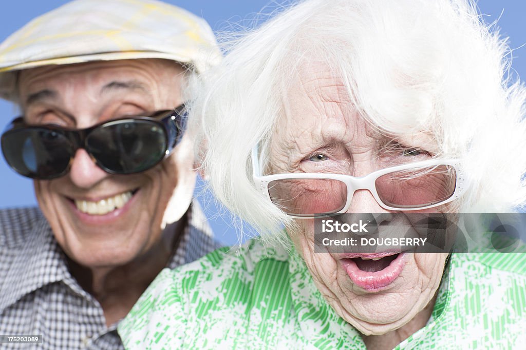 Divertente senior - Foto stock royalty-free di 70-79 anni